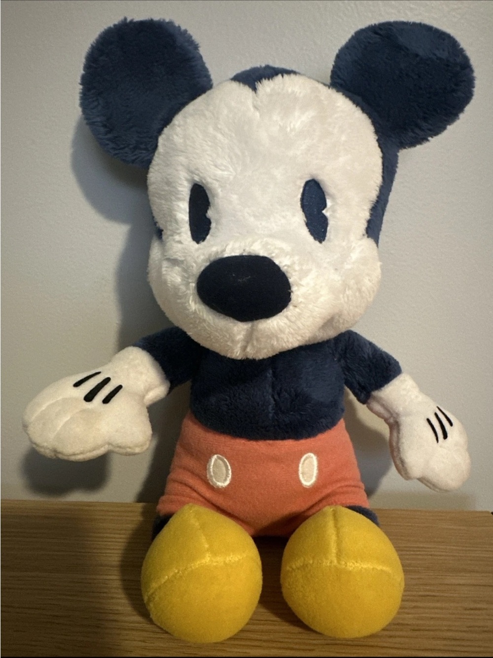 Plush Mickey Mouse Stuffed Toy - 9”